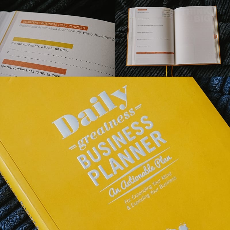 Daily Greatness Business Planner Review | Business Tips | Madison Fichtl | Madison-fichtl.com 