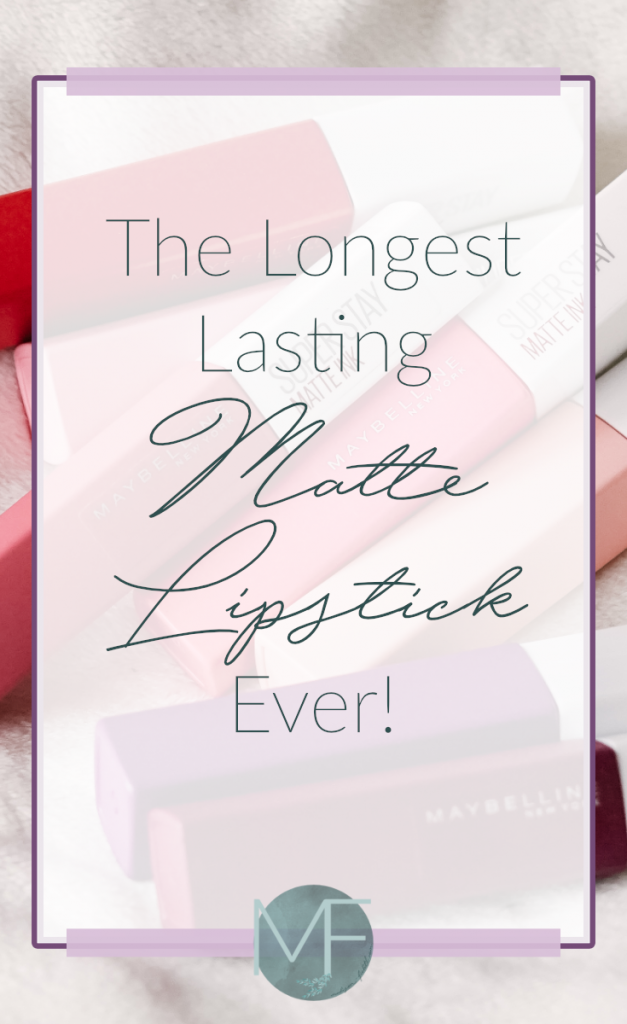 The Best Matte Lipstick Ever! | Maybelline Super Stay Matte Lipstick Review | Madison Fichtl | Madison-fichtl.com 