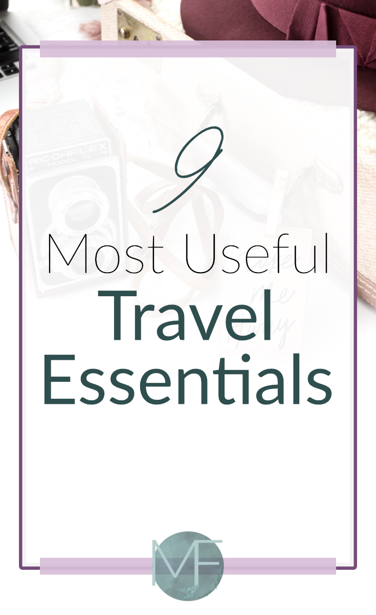 9 Most Useful Travel Essentials | Travel Tips | Packing Tips | What to Pack | Madison Fichtl 