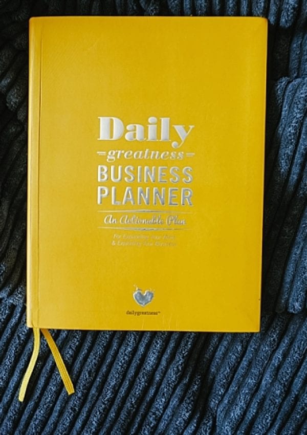 Daily Greatness Business Planner: Review