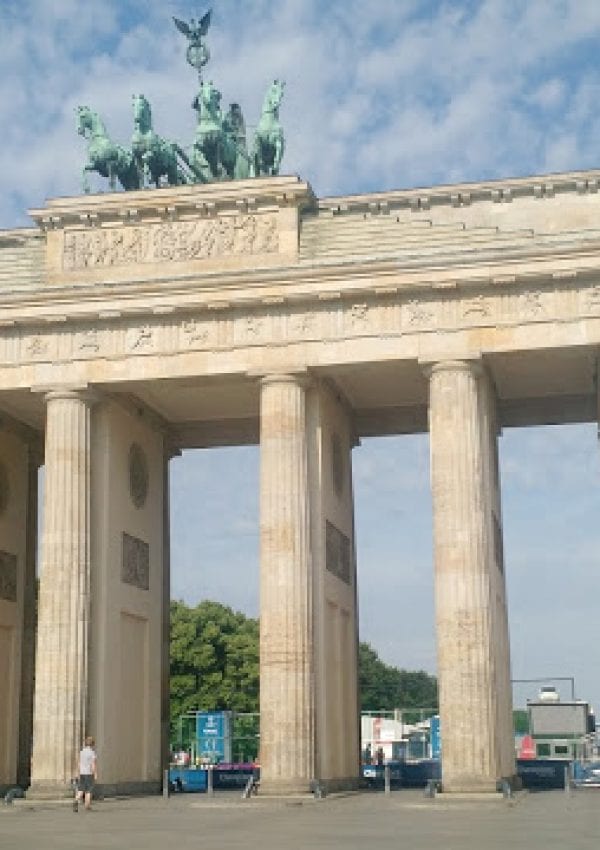 Beautiful Berlin, a sick puppy, and Father’s Day