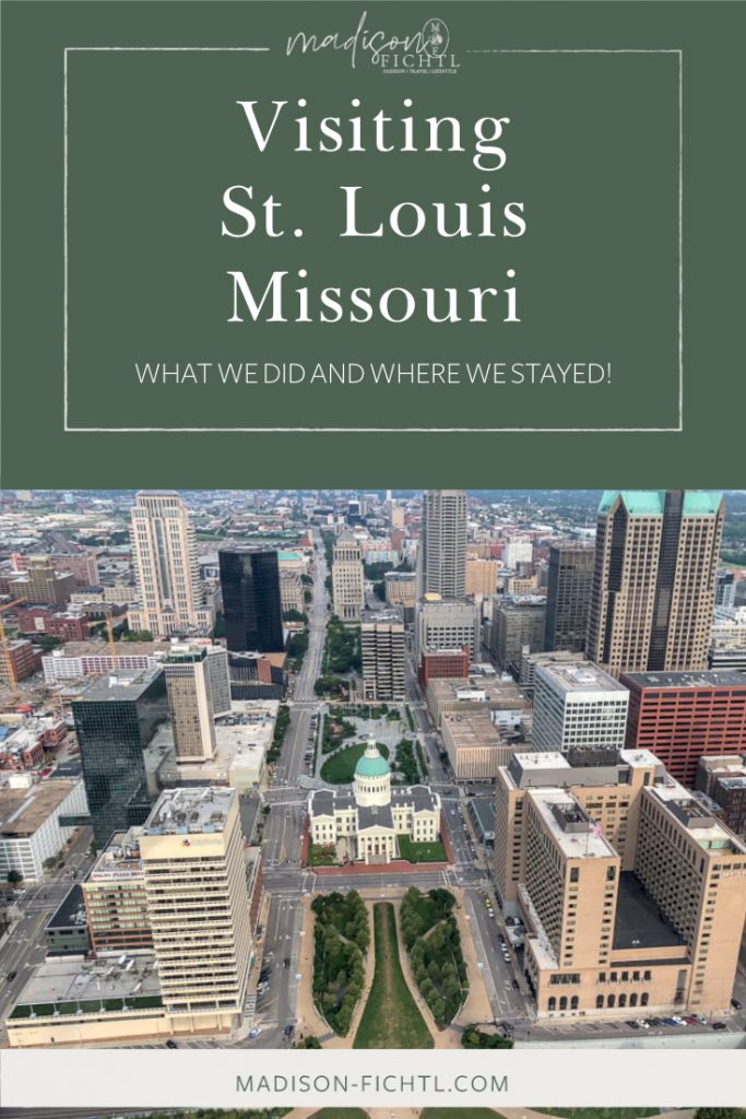 Check out our visit to St. Louis Missouri - including the St. Louis Arch, Budweiser Brewery and where we stayed!