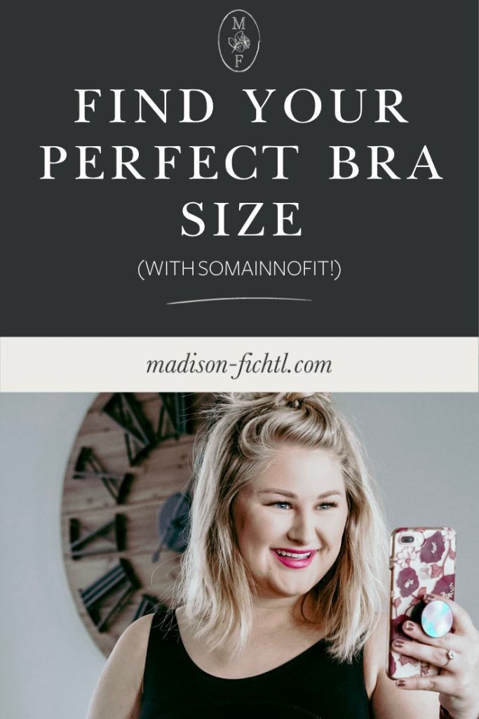 Soma has just released the new SOMAINNOFIT - the perfect solution for finding your bra size all without the dressing room awkwardness!