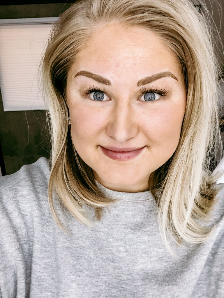 Microblading Review With Blonde Hair Madison Fichtl
