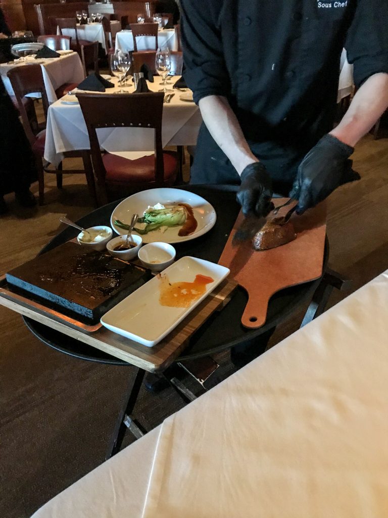 Chef's Table at Fleming's in Des Moines