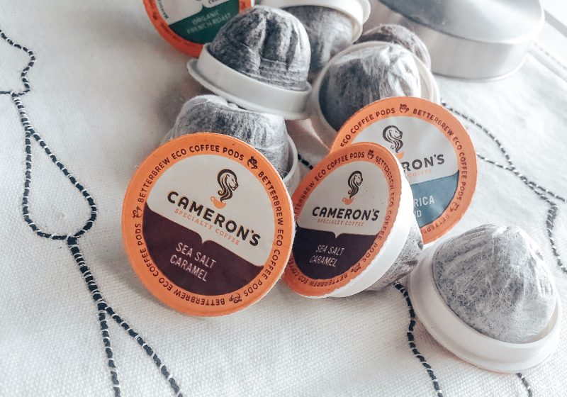 Celebrating Earth Day with Cameron's Coffee EcoPods