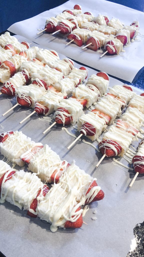 Strawberry Shortcake Kabobs