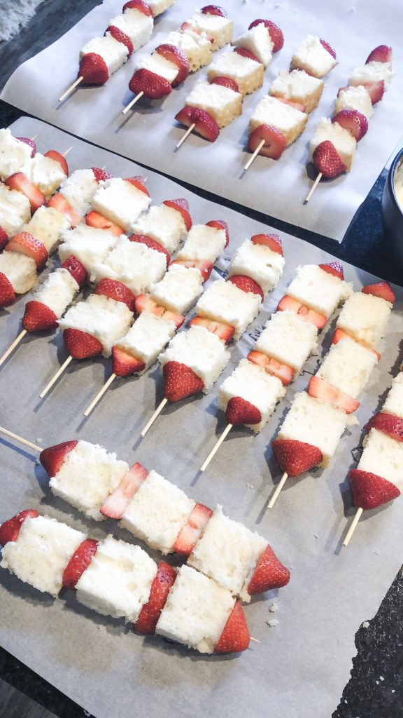 Strawberry Shortcake Kabobs