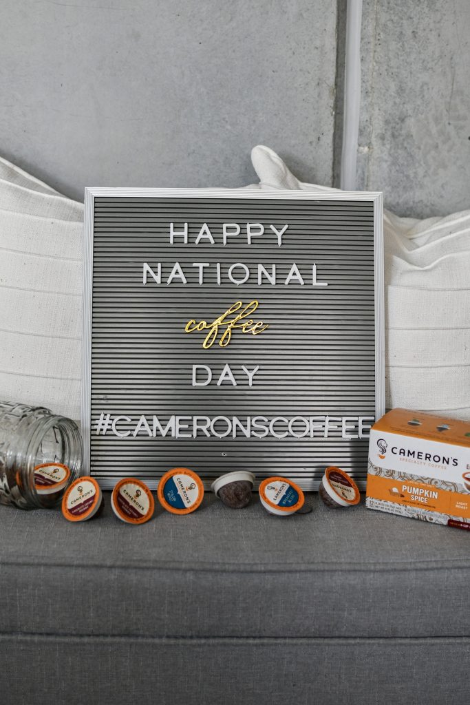 National Coffee Day with Cameron's Coffee
