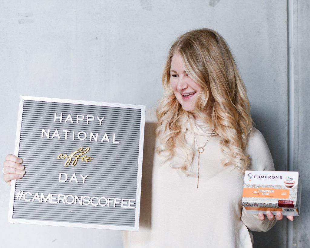 National Coffee Day with Cameron's Coffee