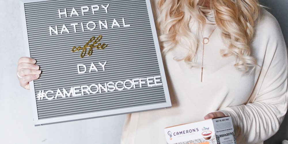 National Coffee Day with Cameron's Coffee