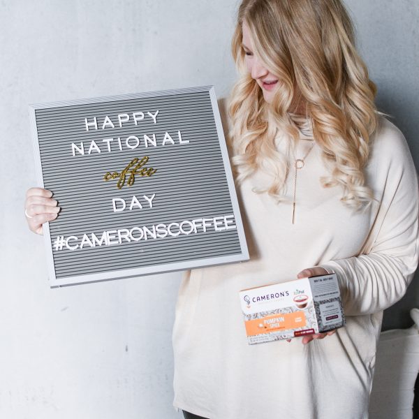 National Coffee Day with Cameron's Coffee