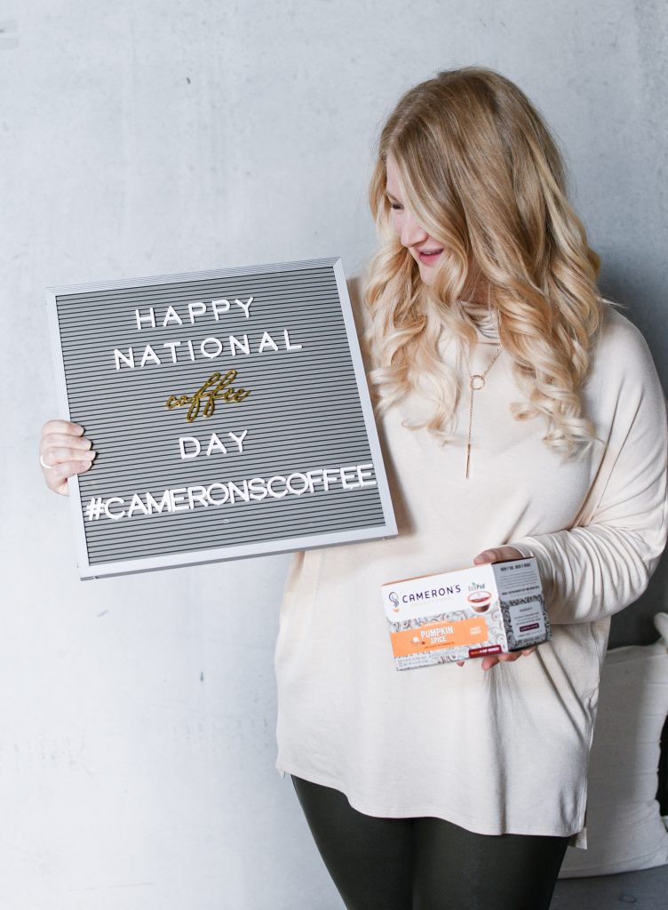 National Coffee Day with Cameron's Coffee