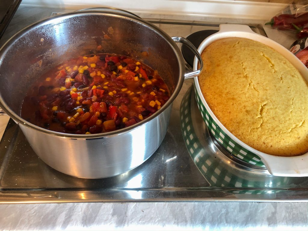 Super Easy Chili & Cornbread Recipe