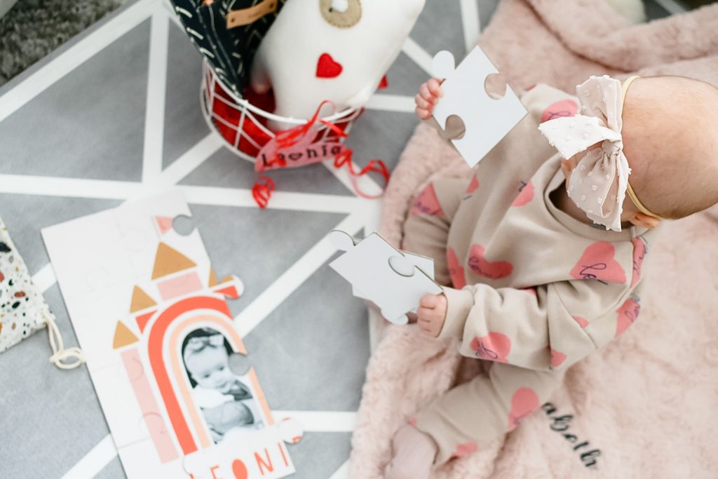 Baby Valentine's Day Basket