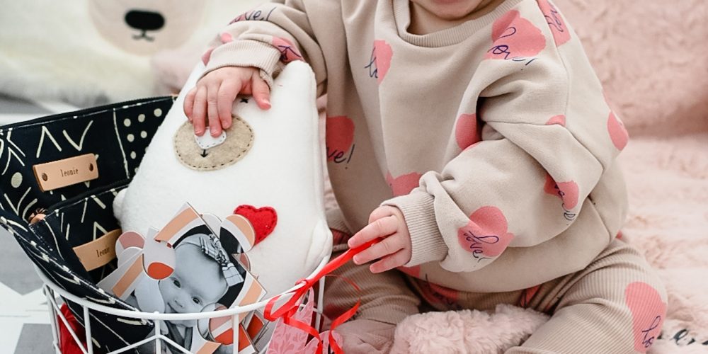 Baby Valentine's Day Basket