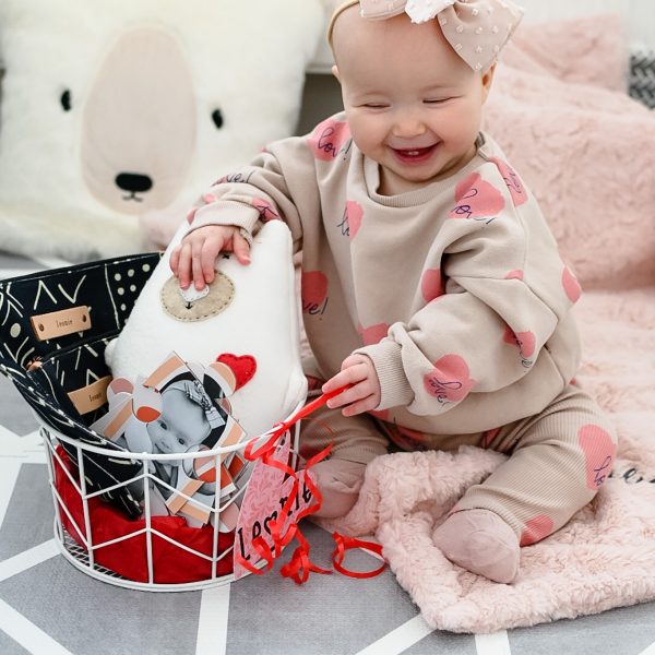 Baby Valentine's Day Basket