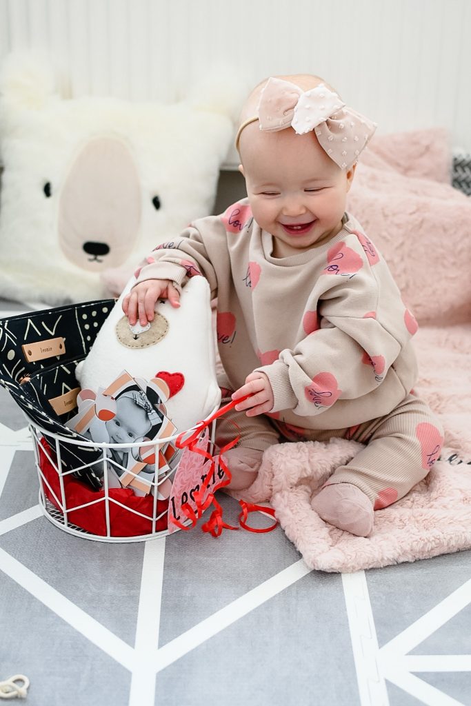 Baby Valentine's Day Basket