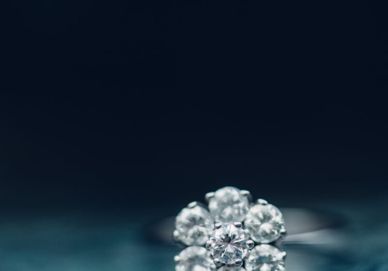 Diamond jewelry.
